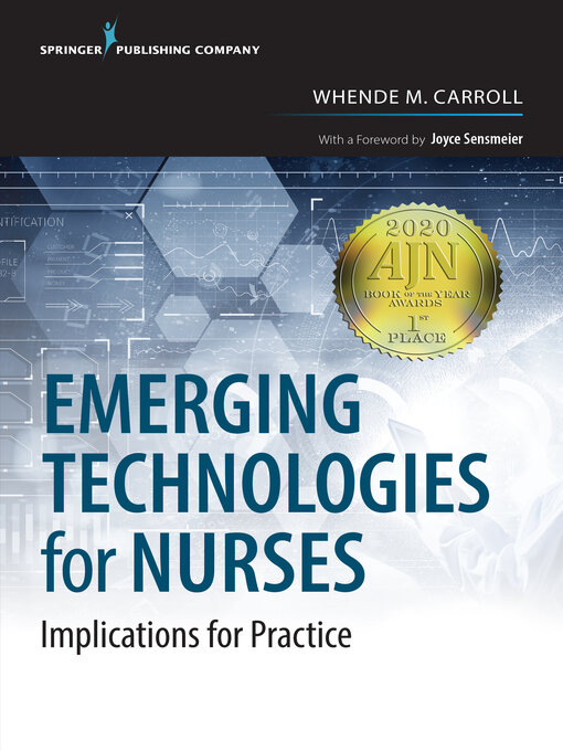 Cover image for Emerging Technologies for Nurses